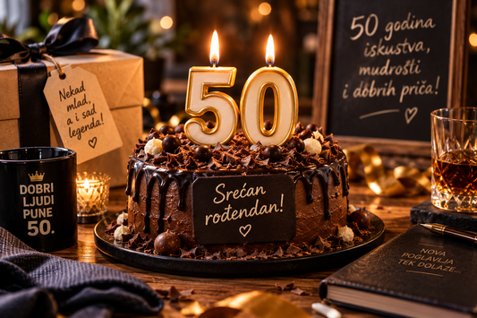 Šta kupiti muškarcu za 50. rođendan? 15 originalnih ideja