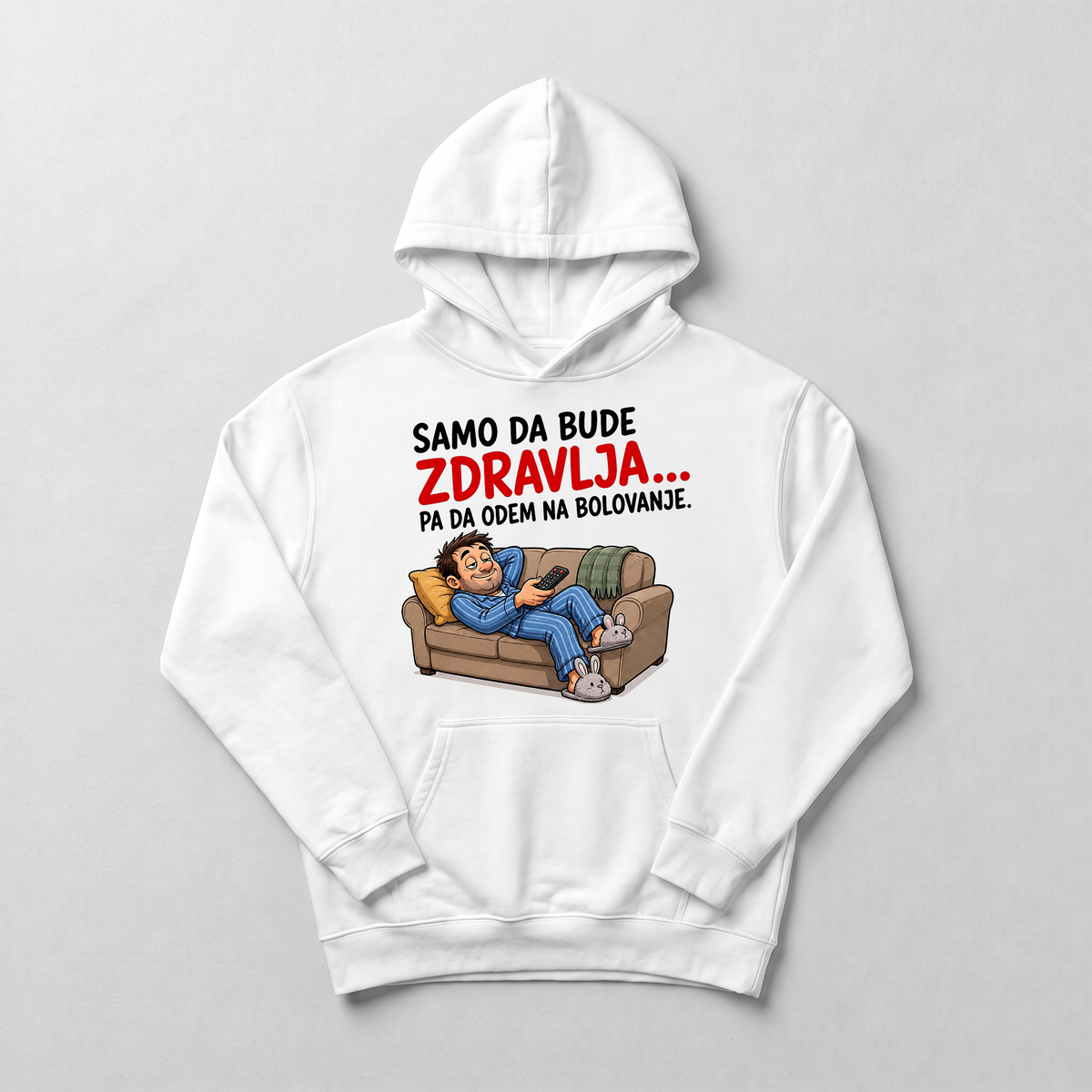 Samo da bude zdravlja pa da odem na bolovanje Duks