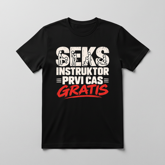 Crna majica – Seks instruktor