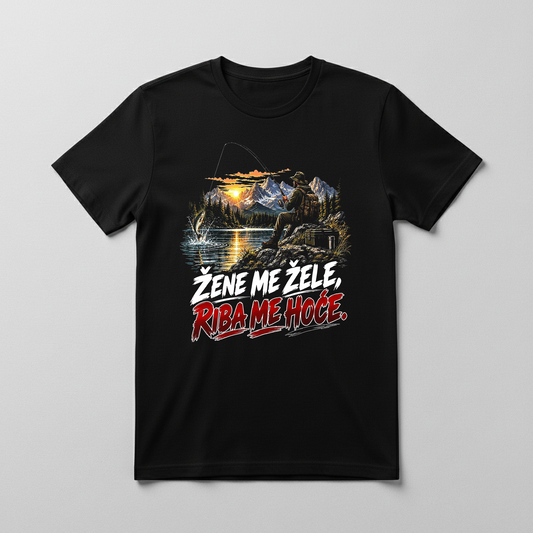 Crna majica – Žene me žele, riba me hoće